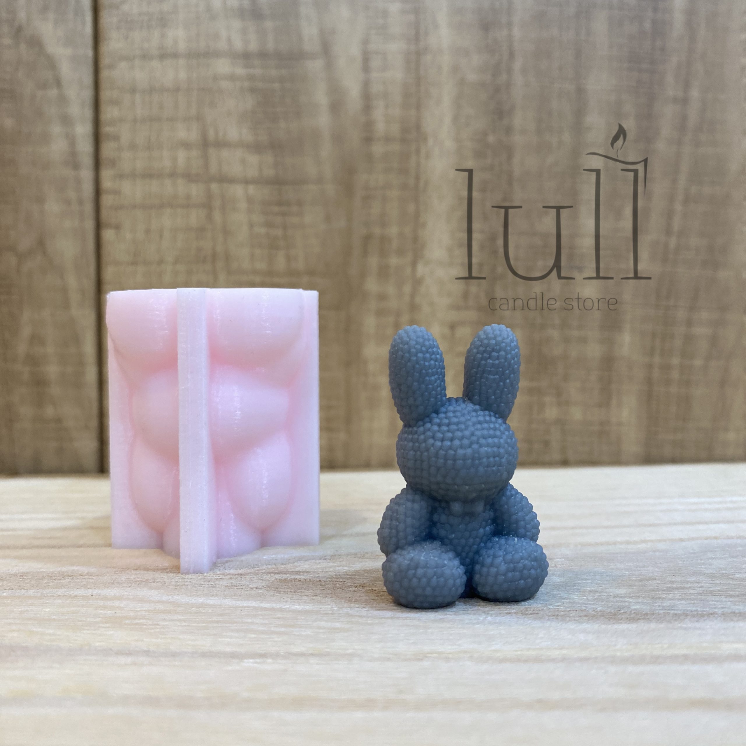 قالب سیلیکونی شمع خرگوش مینی