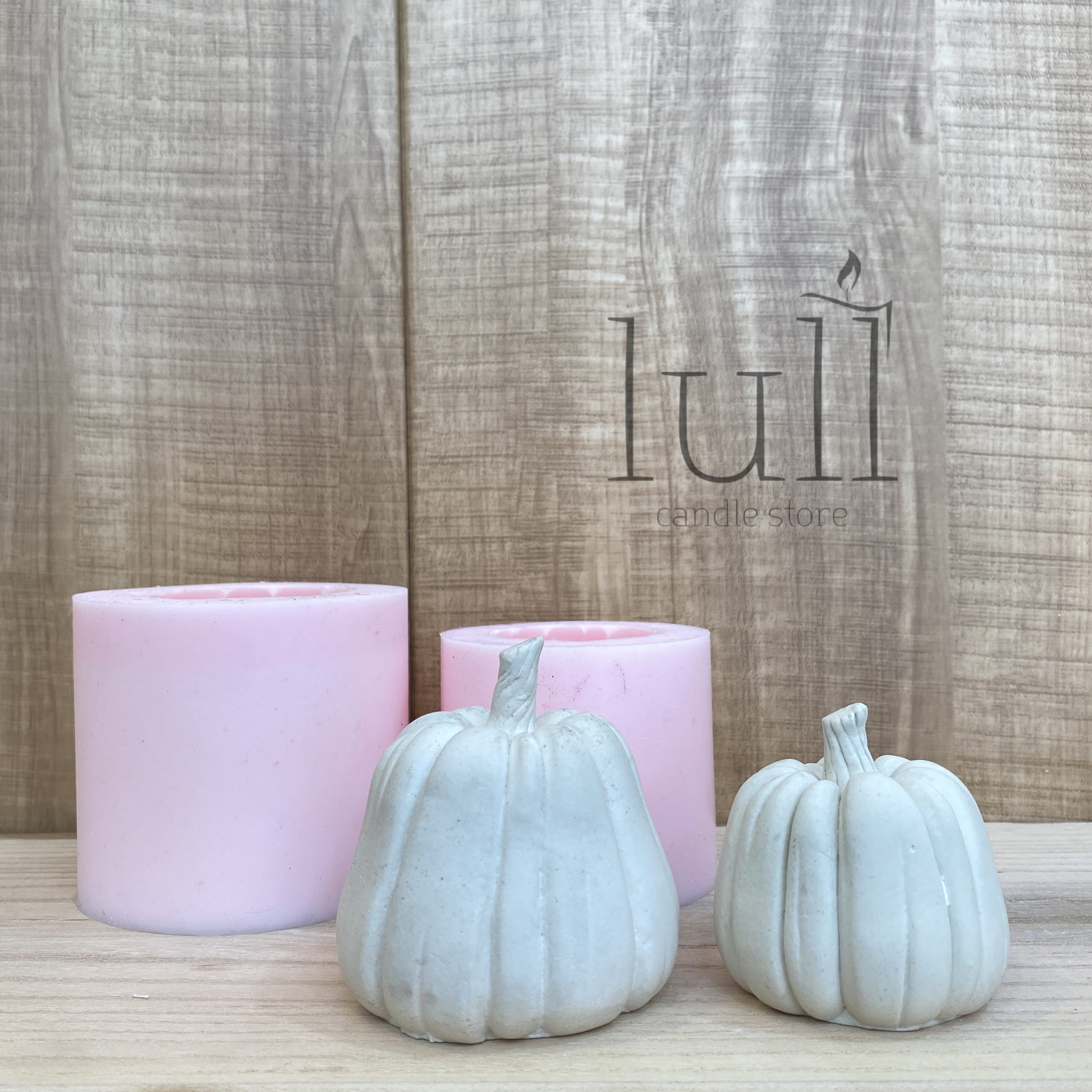 قالب سیلیکونی شمع کدو تنبل قالب شمع کدو تنبل